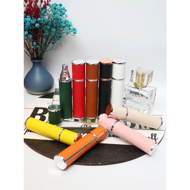 Luxury Skincare Samples - Luxe lederen omhulde 10ml glazen parfum