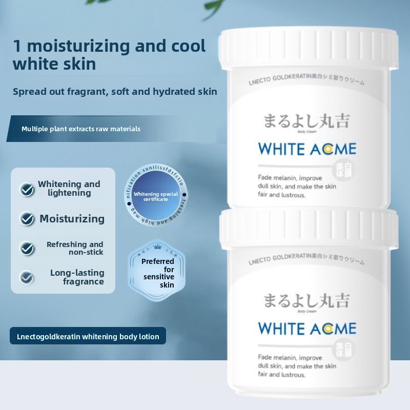 Luxury Japanese Skincare - Luxe Japanse Body Cream met Whitening