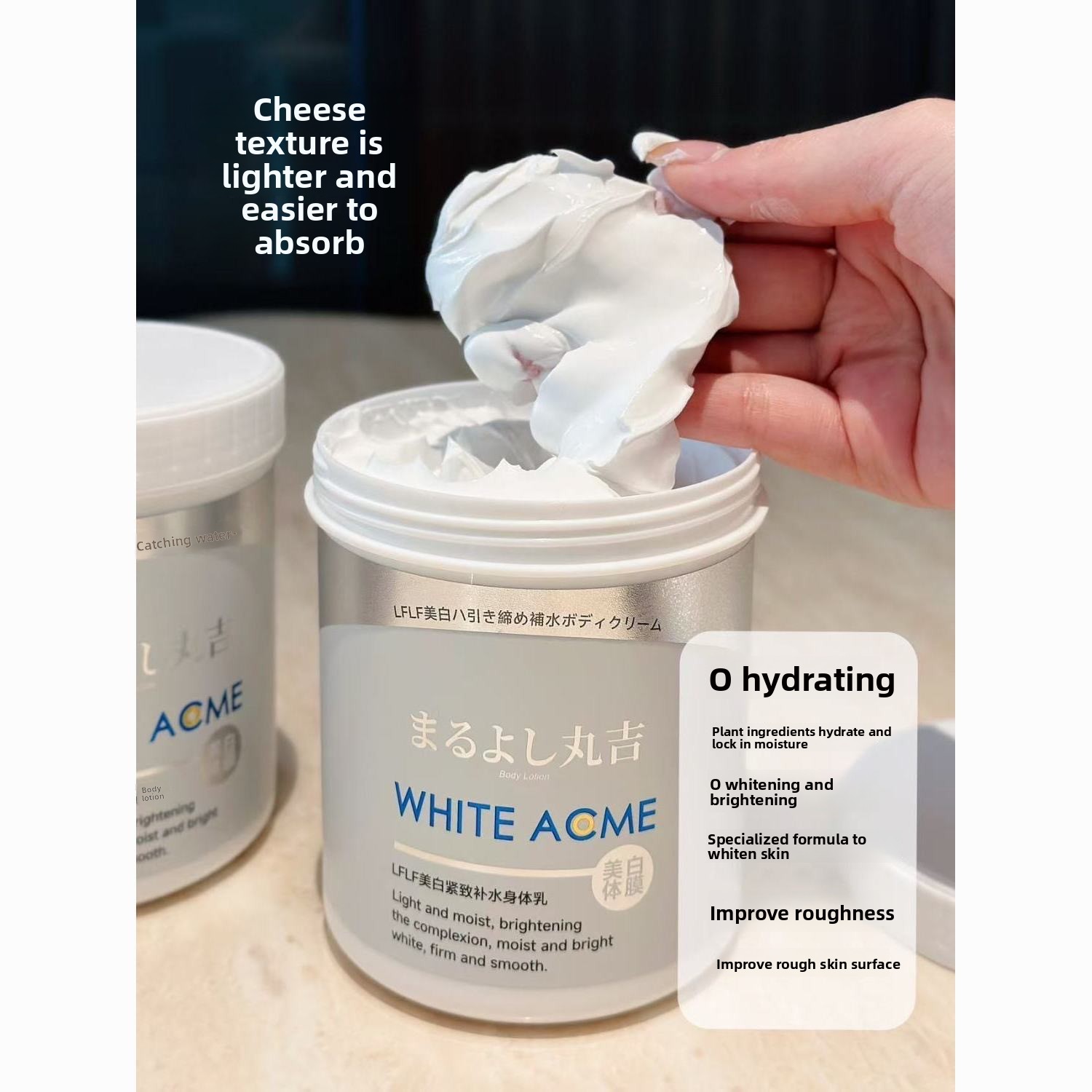 Luxe Japanse Body Cream met Wh - Luxury Japanese Skincare recensie en prijs