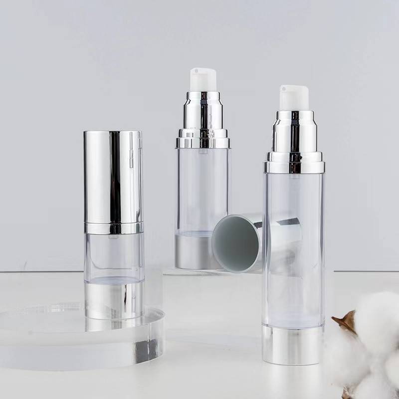 Helder/Mat Zilver Vacuümfles P - Luxury Skincare Samples recensie en prijs