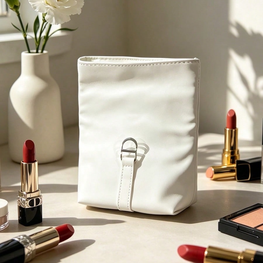 Dior's Bag Witte cosmetische t - Luxury Skincare Samples recensie en prijs